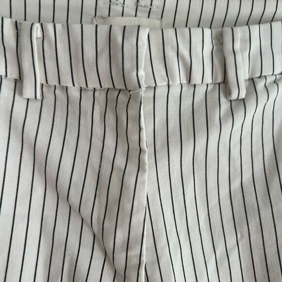 H&M White and Black Striped Dress Pants 6 - Picture 6 of 15